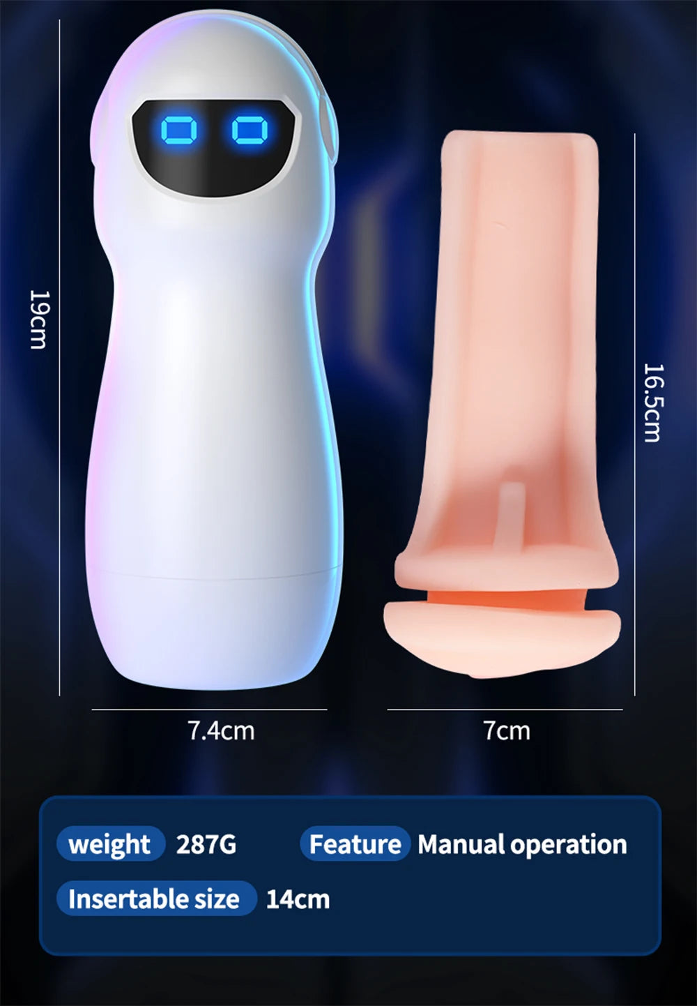 Automatic Male Sucking Mastubator Vibration Blowjob Machine Masturbation Cup Sex Toys Adult Goods for Men Masturbate Supplies luvshop24