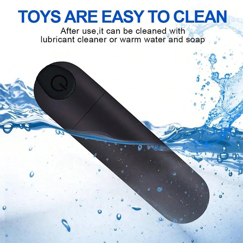 Mini Deep Tissue Massager Wand 10 Modes Portable Reduce Pain Improve Circulation Point Massage Handheld Wand for Shoulder luvshop24