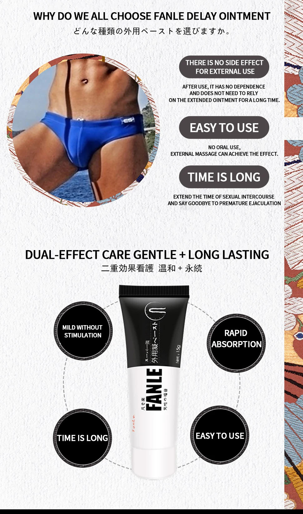Delay Spray for Men Penis Enlargement Pills 60 Minutes Ejaculation Prolong Male Enhancer Dick Enhancement Cream Adult Tools luvshop24