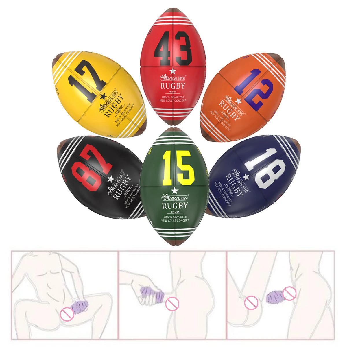 Masturbator Egg Penis Stimulator Mini Massager Cups Soft Portable Realistic Vagina Pocket Pussy Adult Games for Men Erotic Toys luvshop24