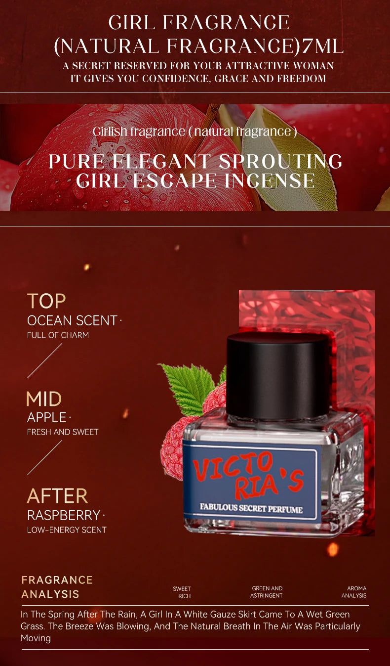 Women's exquisite private perfume set, elegant appearance, fresh and charming date perfume, lover's gift luvshop24