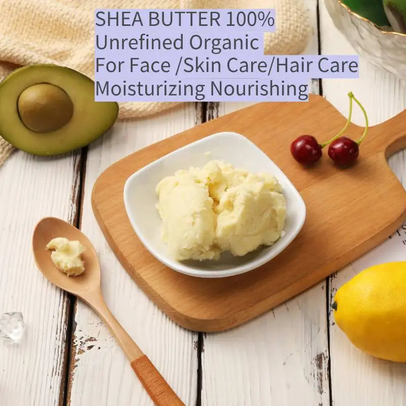 50g/100g Natural Organic Unrefined Shea Butter Oil Skin Care Body Massage Oil Moisturizing Nourishing Cosmetics Raw luvshop24