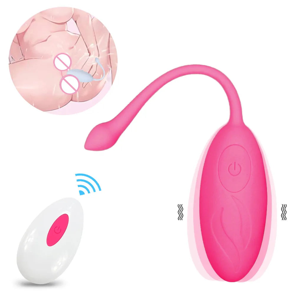 Wireless Remote Control Vibrating Egg Powerful Sexy Toys for Couples G-Spot Bullet Vibrator Clitoris Stimulator Love Egg Adults luvshop24