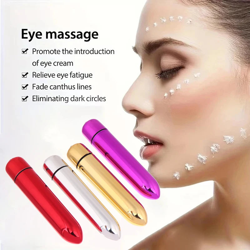 Mini Vibrating Massager Facial And Eye Massage Treatment Promotes Lotion Absorption Portable For Home And Travel Beauty Tool luvshop24