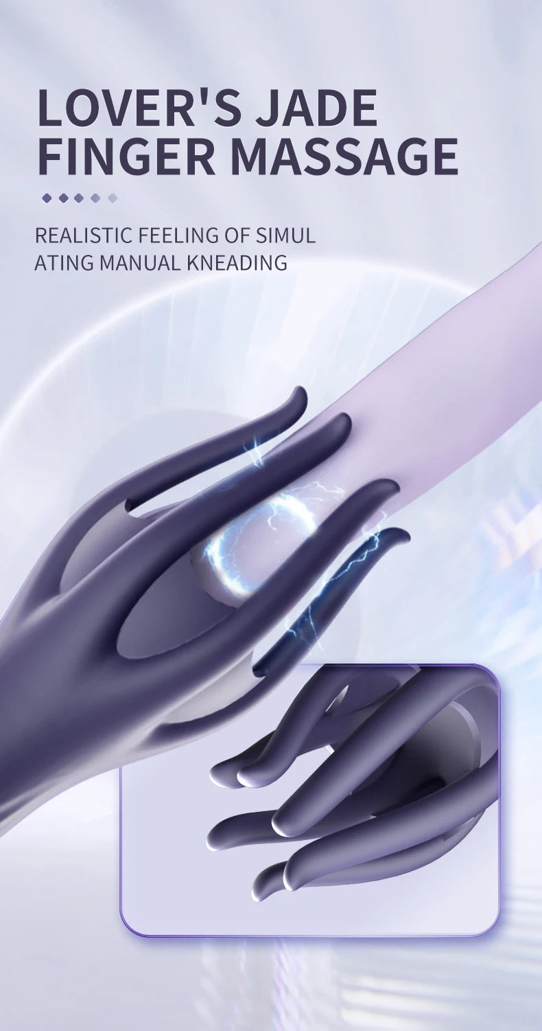 Powerful Vibrating Glans Trainer for Men Masturbator Penis G Spot Soft Fingertip Prolong Endurance Massage Vibrator Erotic Toys luvshop24
