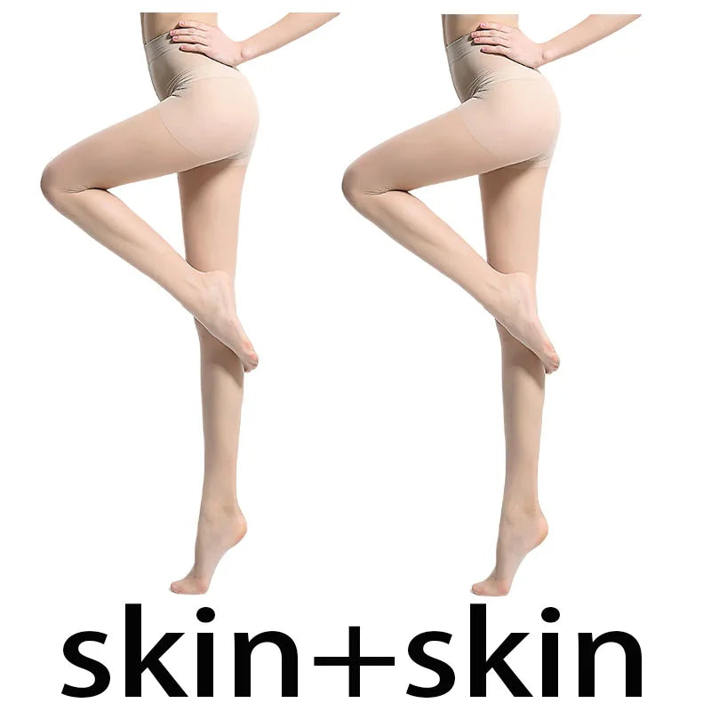 2pairs Women's Pineapple Stockings Tear-resistant Unbreakable Tights Sexy High Elasticity Nylon Sock Girls Ultra-thin Pantyhose luvshop24