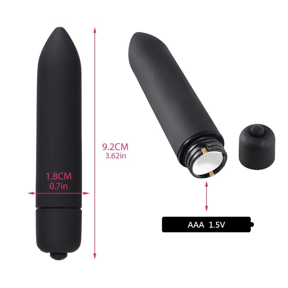 1PC Bullet Vaginal Stimulation Massager Travel Mini Stimulator Waterproof G Spot Vibrator Adult Sex Toys Without Batteries luvshop24