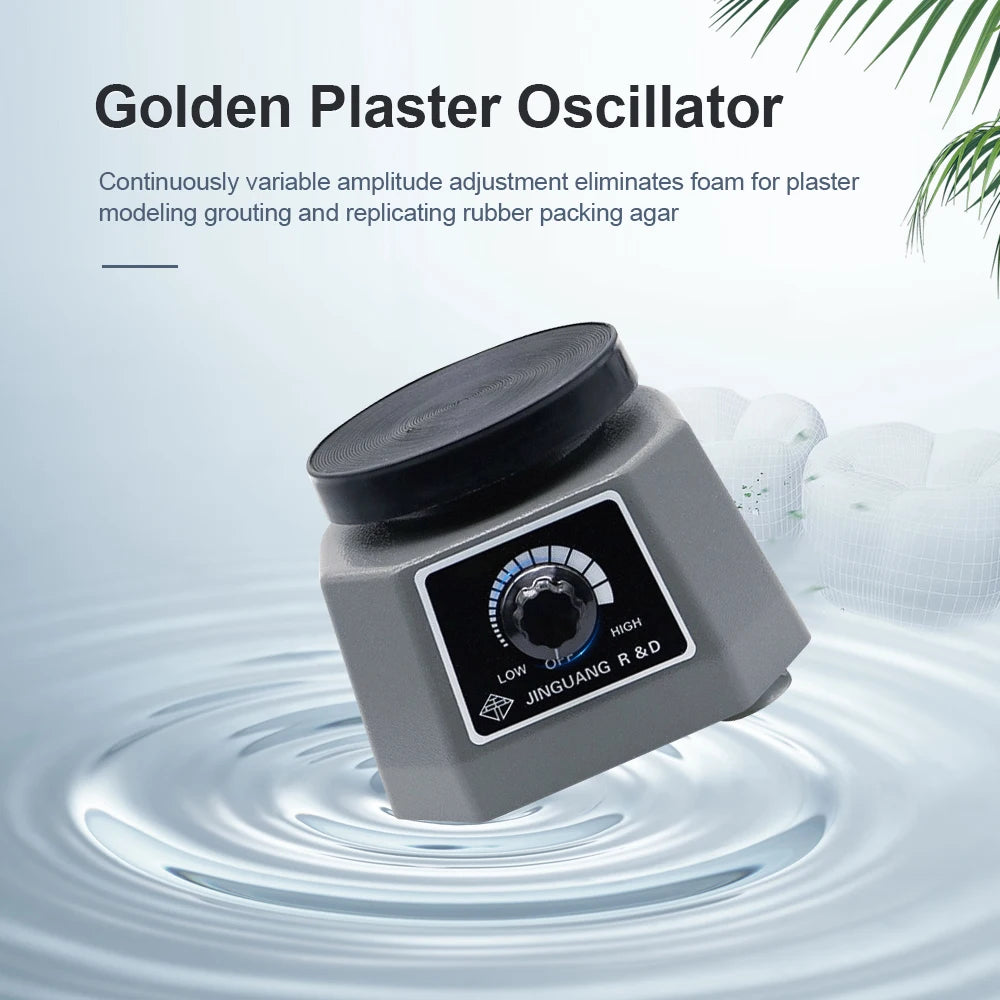 110V/200V Lab Vibrator 4" Oscillator Round Shaker Plaster Vibrator Plate Dental Equipment Machine Roundness Vibrator Plaster luvshop24