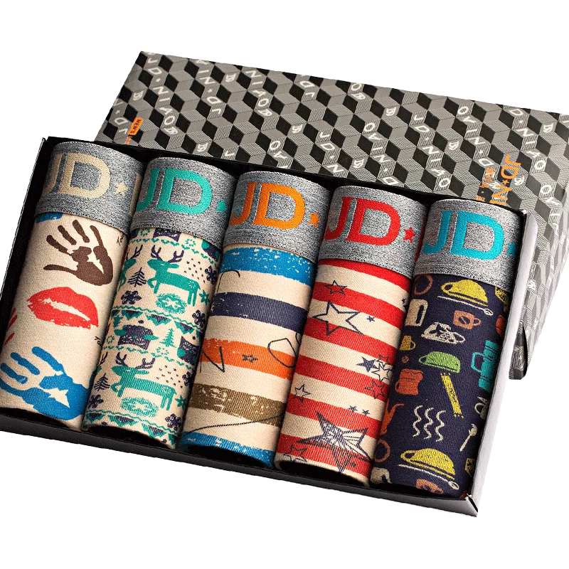 Hot Underwear Men Cotton Boxer Homme Brand Underpants Male Panties Breathbale Shorts U Convex Pouch Plus Size L-5XL luvshop24
