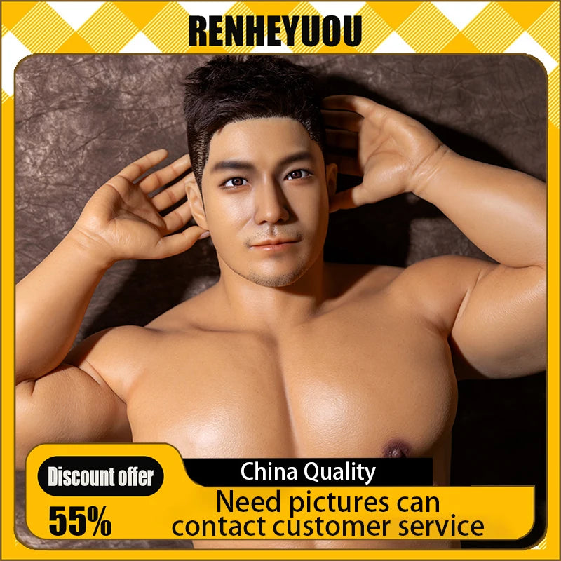 RENHEYUOU 170CM Adult Doll Sex Dolls For Women Adult Male Realistic Dildo Anal Sex Toy For Gay Female Masturbatory ตุ๊กตายางคน luvshop24