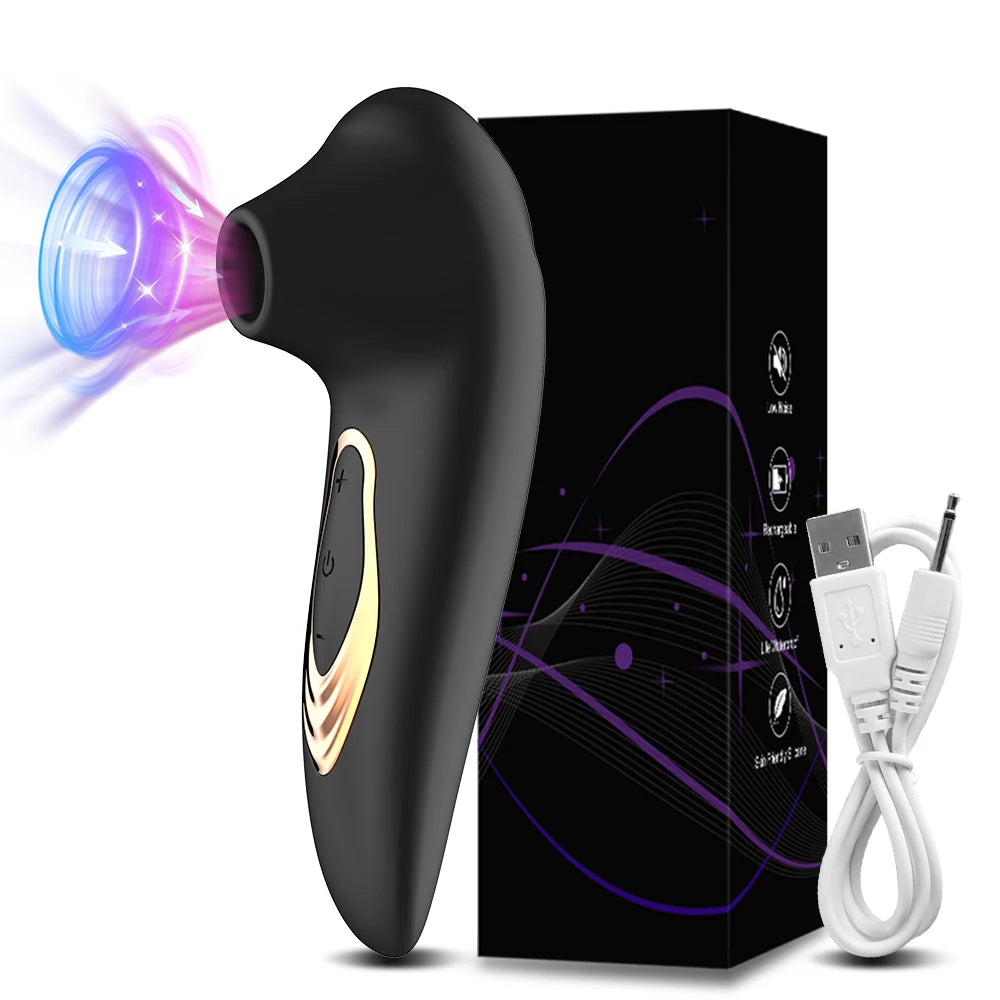 Nipple Clitoris Sucker Clit Stimulator Powerful Sucking Vibrator for Women Female Massager Vibrating Sex Toys Goods for Adult luvshop24