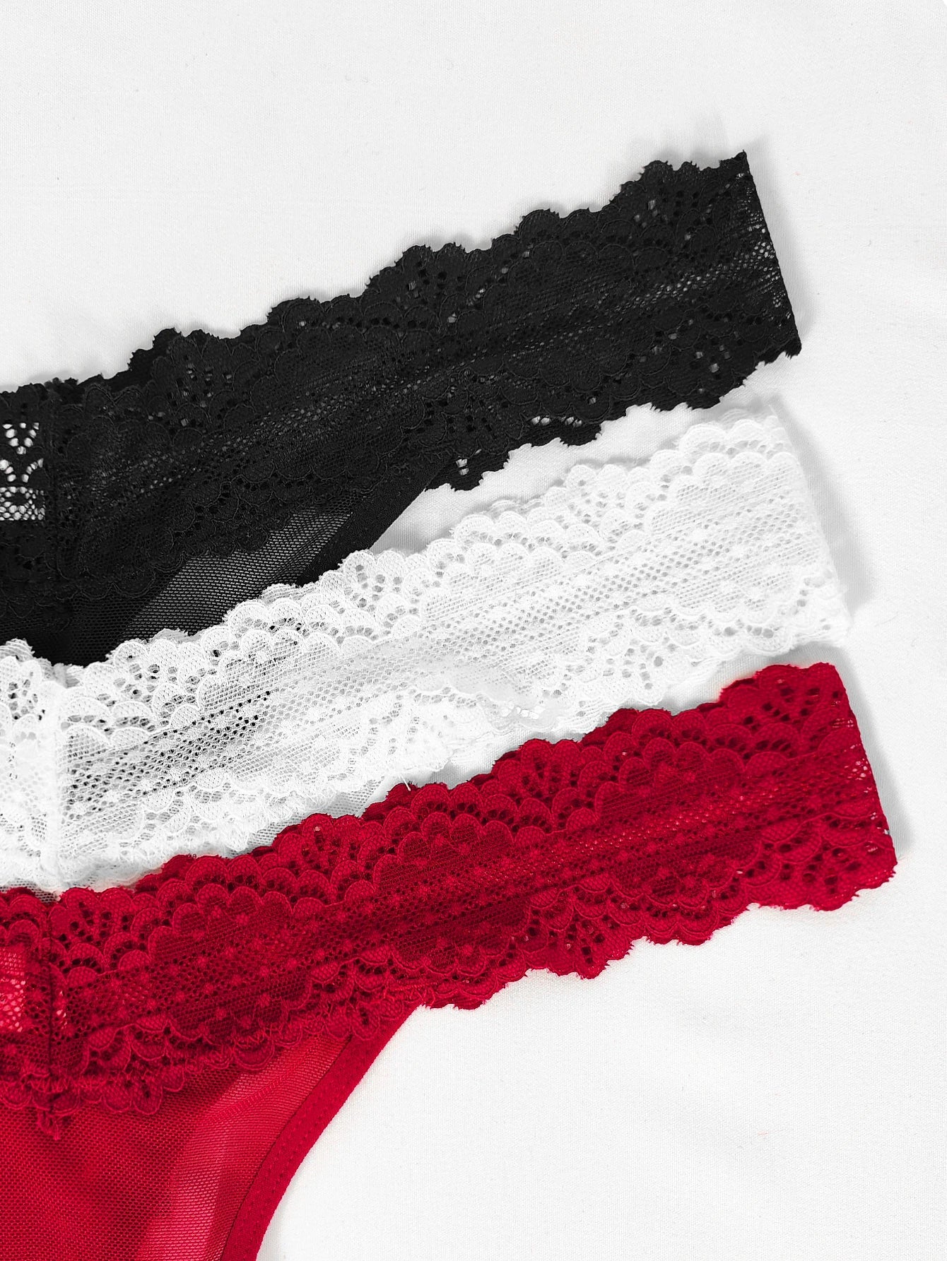 3pcs/Set Sexy Women G-string Underwear Multi Color Female Thongs Breathable Floral Panties Lady Underpants Intimate Lingerie luvshop24