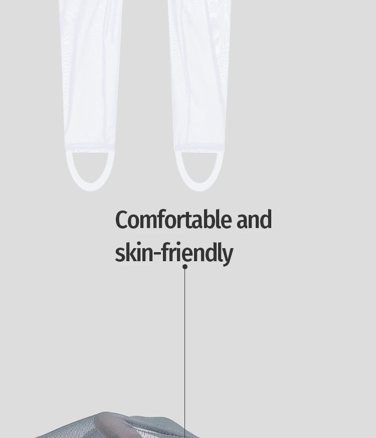 1/2/3PCS Men's Leggings Underwea Thin Sexy Transparent Ice Silk High Stretch Foot Anti Slip Pants Fitness Bottoms Pants AD776 luvshop24