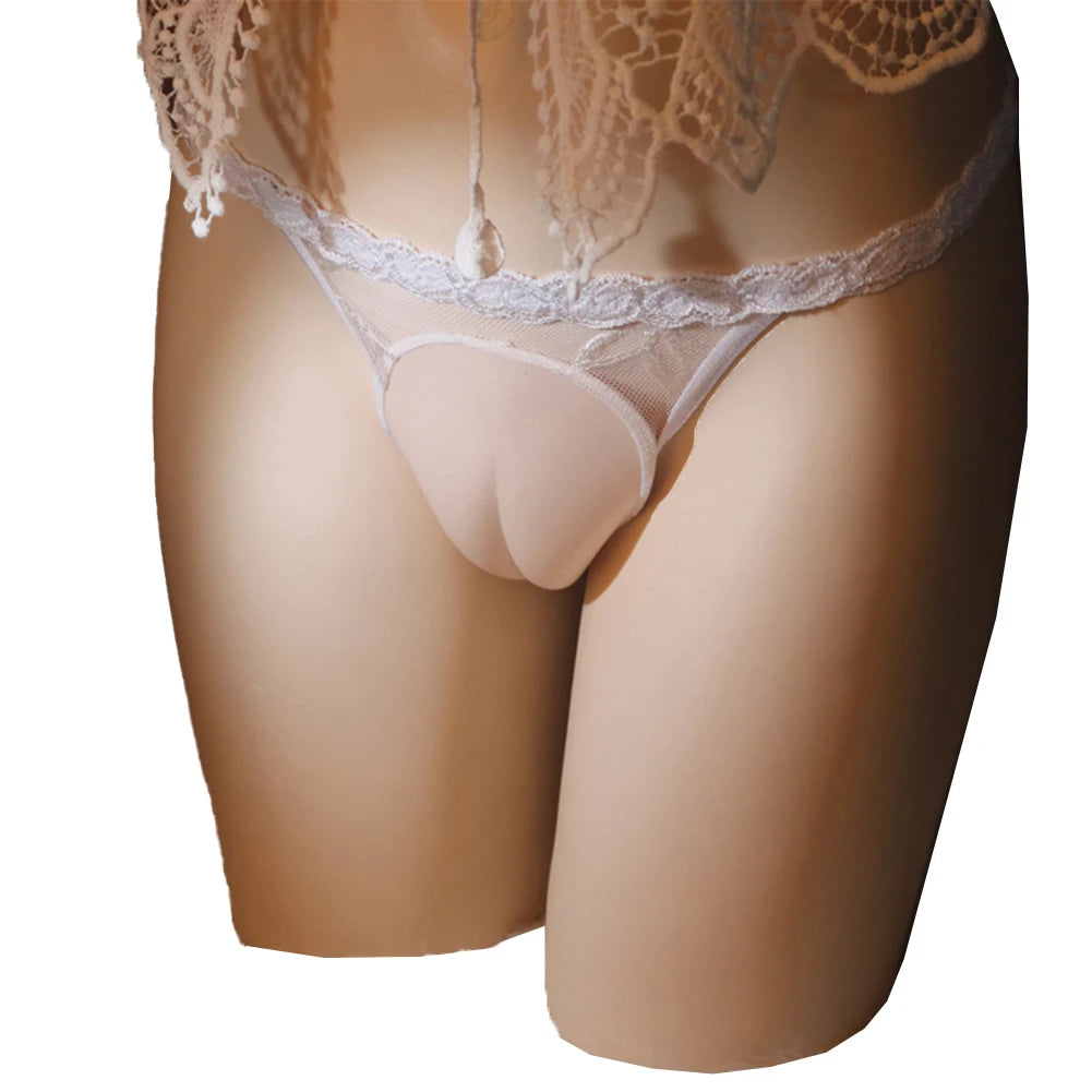 Sissy Crossdresser Camel Toe Panties Men Hiding Gaff Thong T Back Shapping Underwear Shapping Pouch Erotic Inmitate Lingerie luvshop24