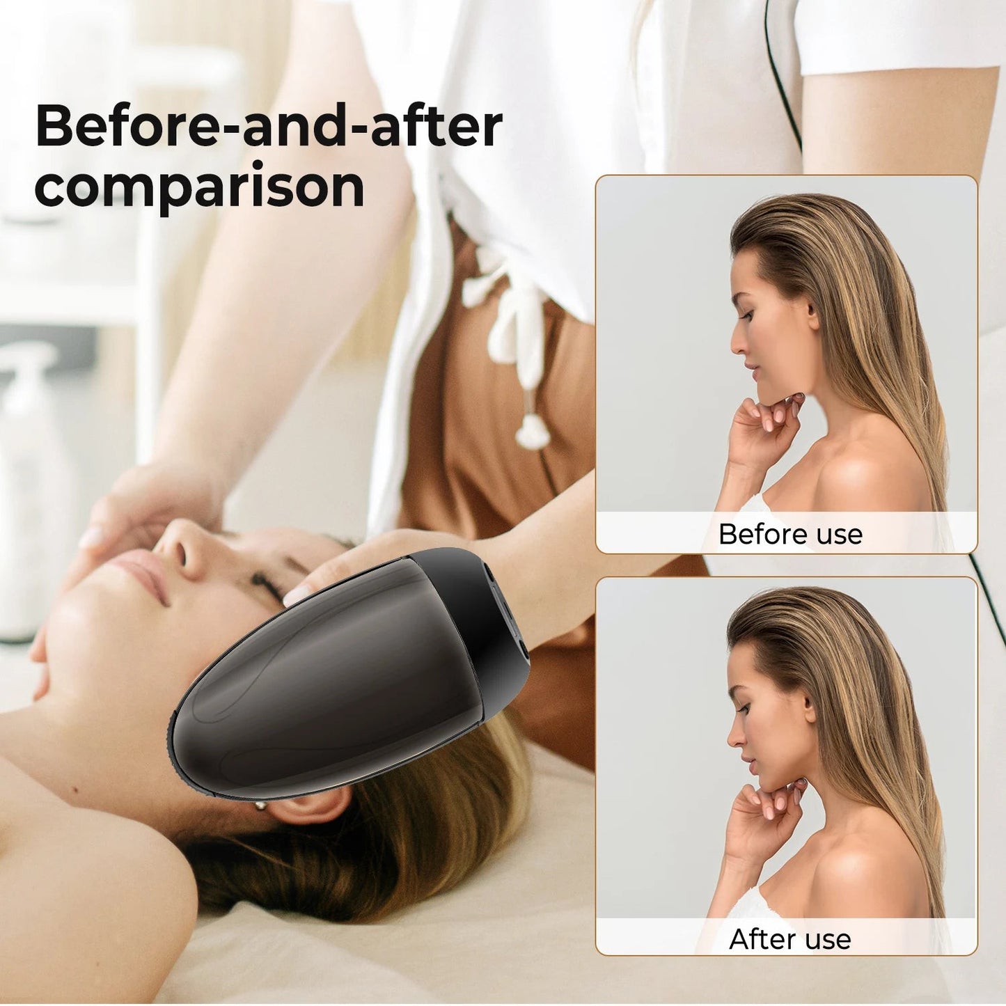 Barber Massager Professional Vibration Massager Barbershop Cordless Handheld Heat Massager USB Body Neck Back Head Face Massager luvshop24