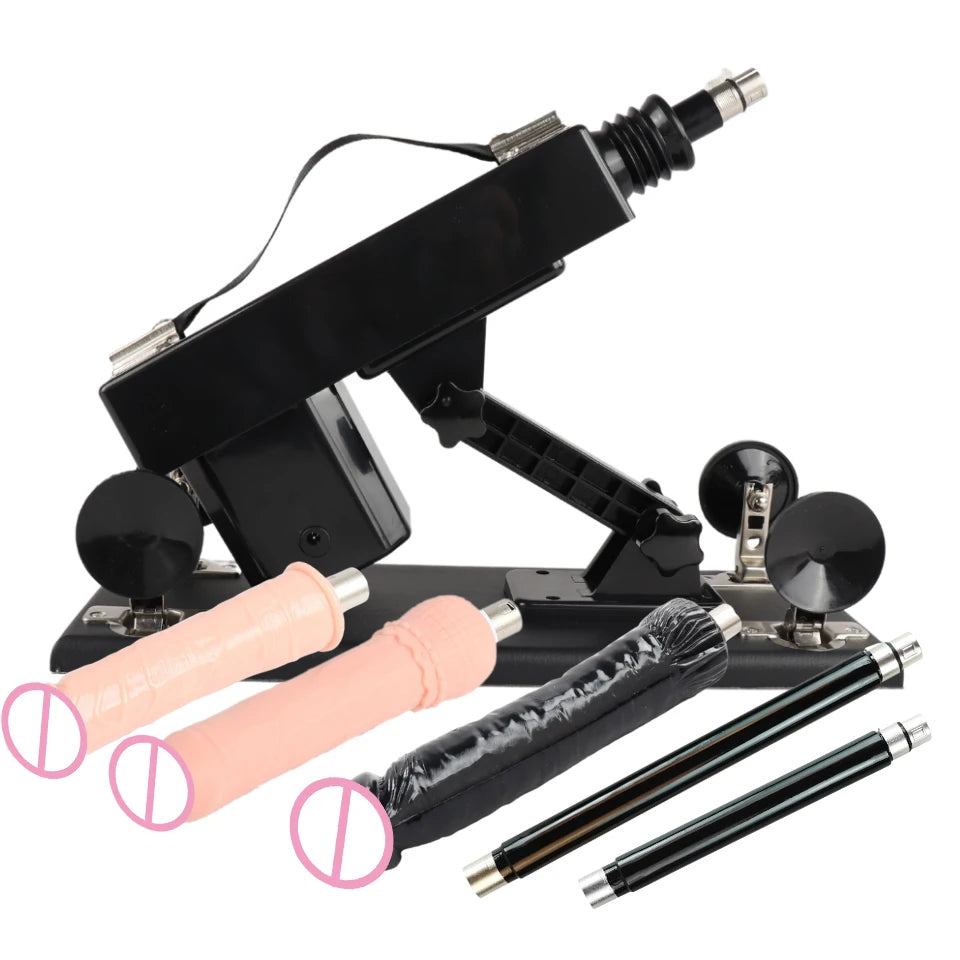 Automatic Powerful Sex Love Machines Thrusting Dildo Masturbating Pumping Vibrator Female Suction Cup Masturbation Sex Machine luvshop24