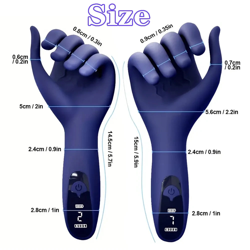 Sex Toys for Men Rechargeable Penis Massager with 9 Vibrators Male Masturbator Delay Lasting Glans Trainer Men's Glans Vibrator luvshop24