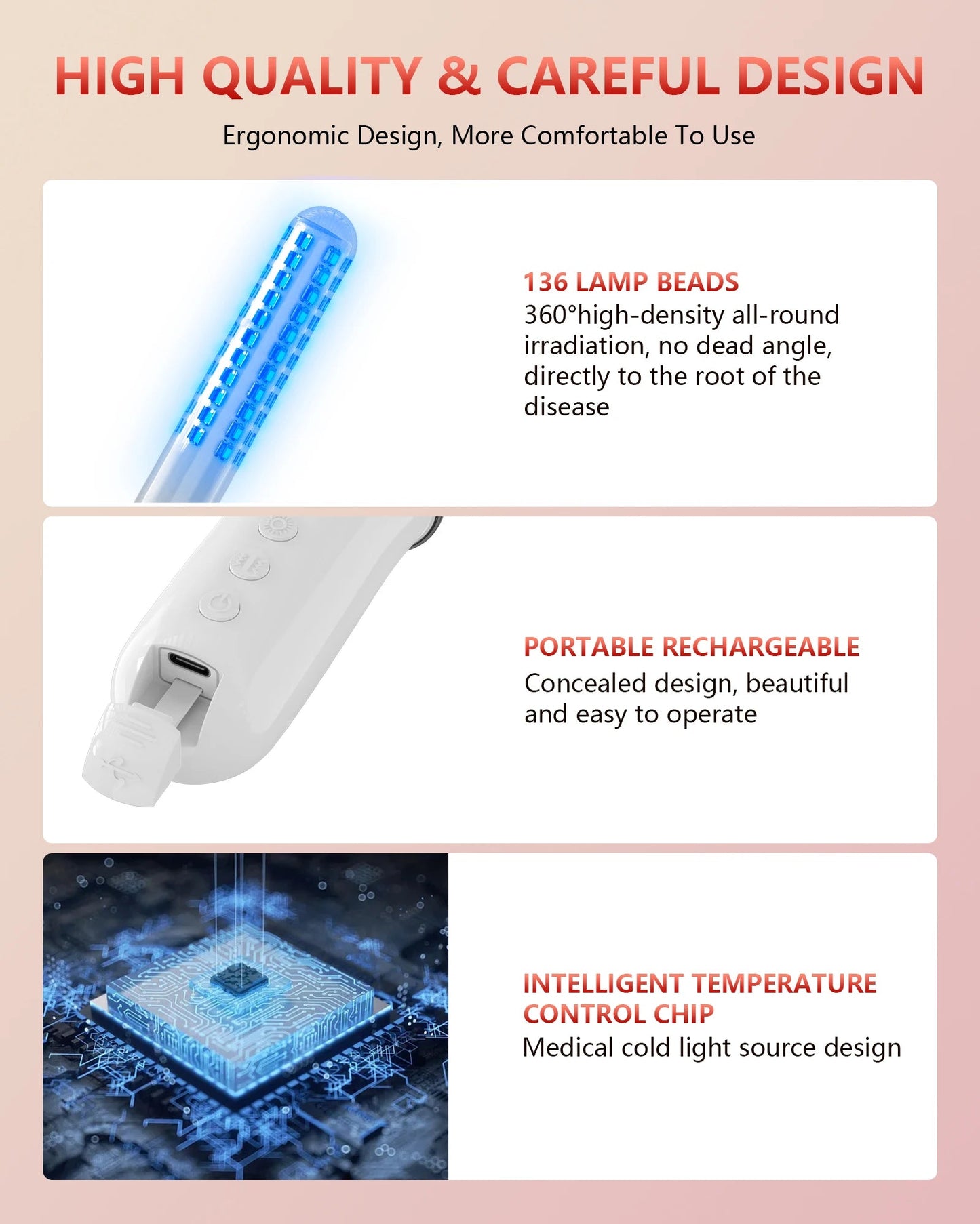 KTS Vaginal Vibrator Wireless Vaginal Massager Red Light Therapy Device for Vaginitis Female Sex Wand Vaginal Tightening Device luvshop24