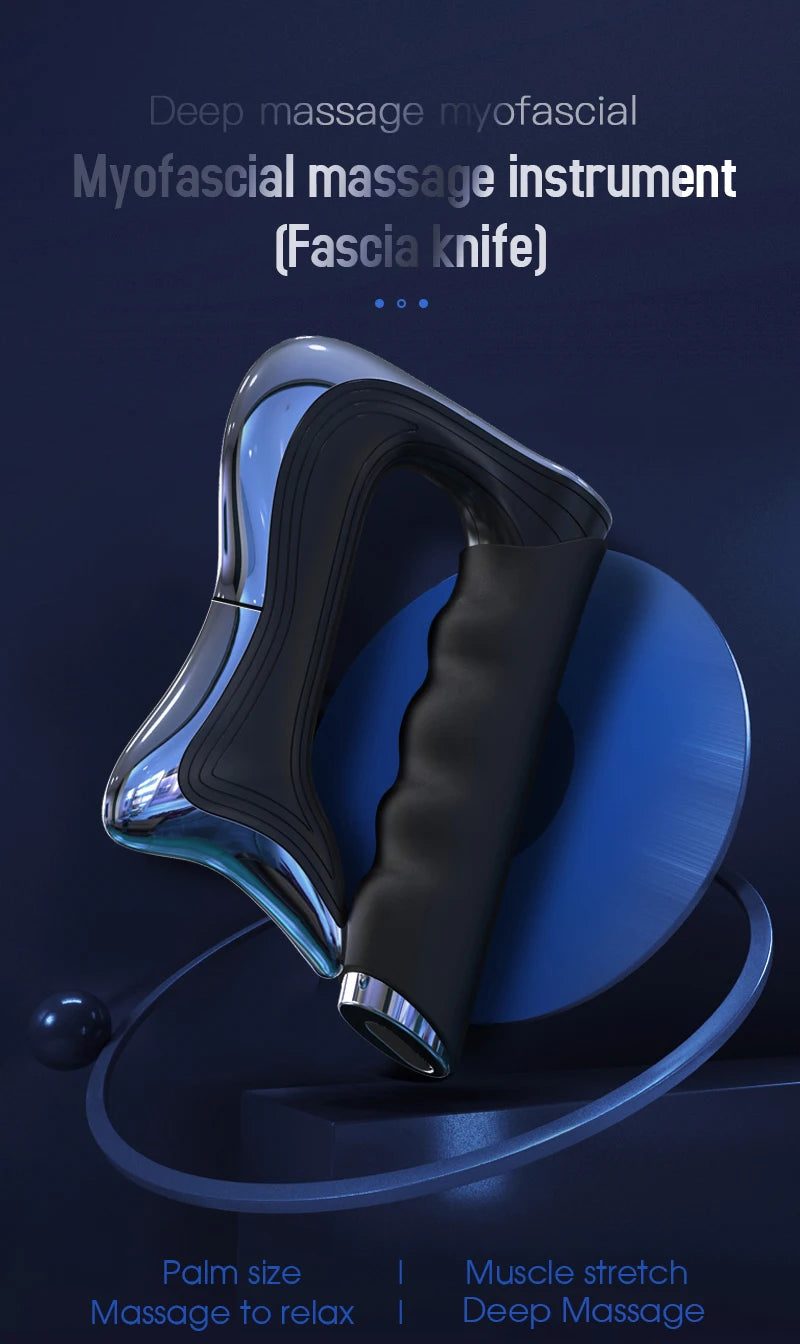 Electric Fascia Knife Vibration Body Massager Muscle Relaxation Body Lifting Hyperblade Massage Blade Tool luvshop24