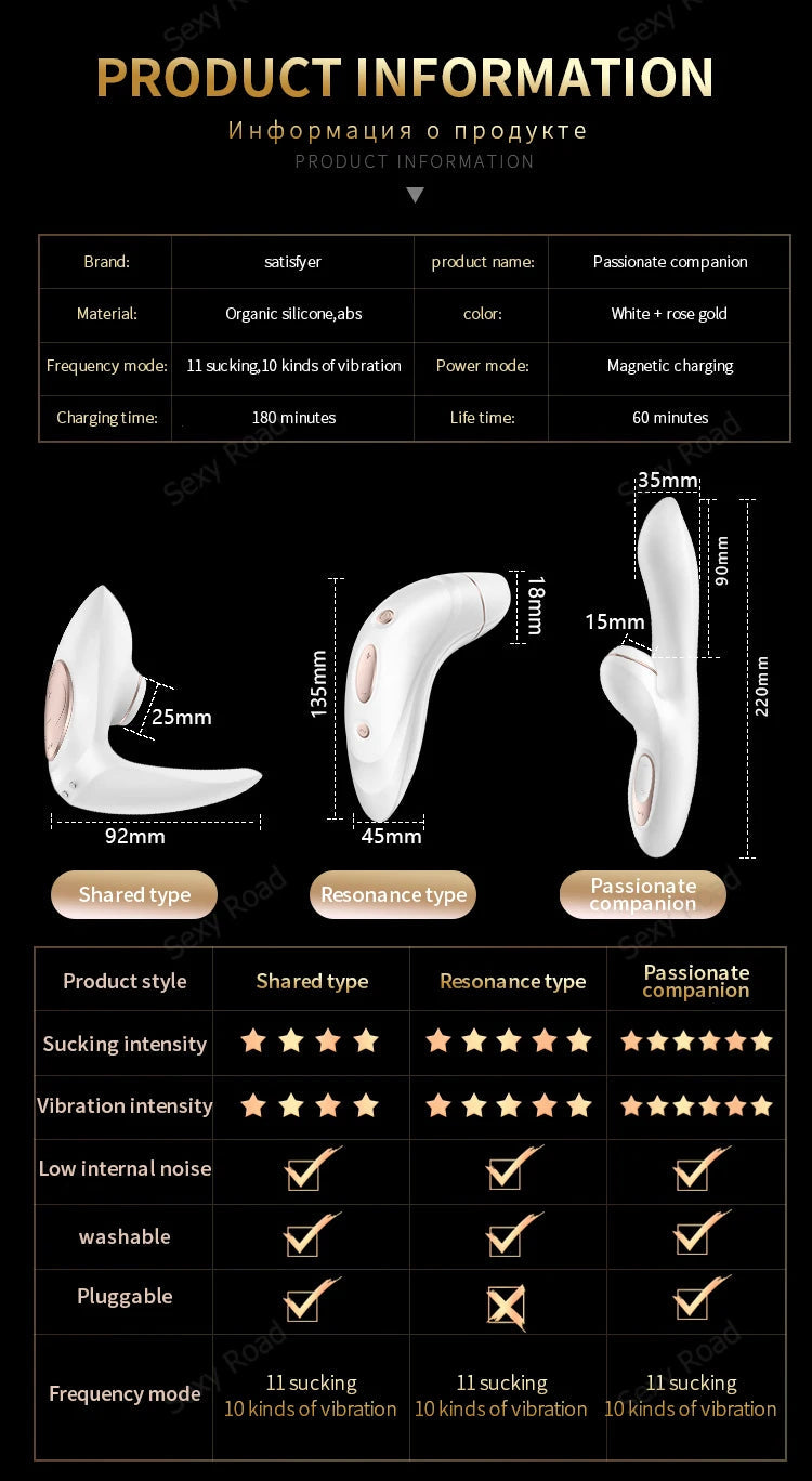satisfyer G-Spot 10 Speed Sucking Vibrators G spot Clit Stimulation Silicone Vibration Nipple Sucker dildo UYO rabbit vibrator luvshop24