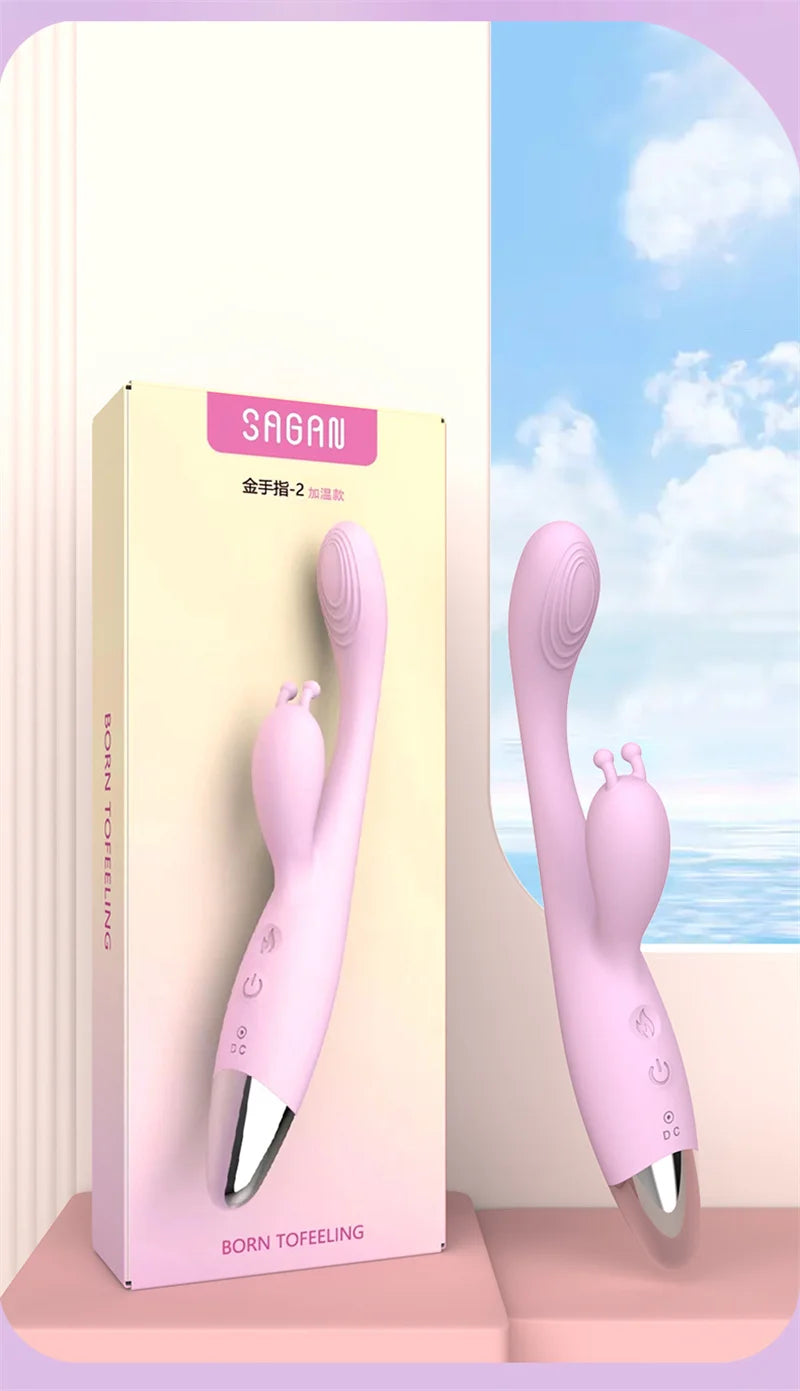Rabbit Vibrator for Women Powerful vibrating AV Magic Wand G Spot Clitoris Stimulator Vagina Nipple Massage Dildo Masturbator luvshop24