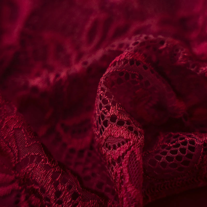 3PCS/Set Luxury Floral Embroidery Lace Panties Women Briefs Sexy Hollow Lingerie Female Underwear Ladies Breathable Underpants luvshop24