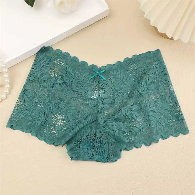 1pcs Women Panties Sexy Lace Female Underpant Plus Size Underwear Large Size Lightweight Seamless Low Waist Briefs Breathable luvshop24