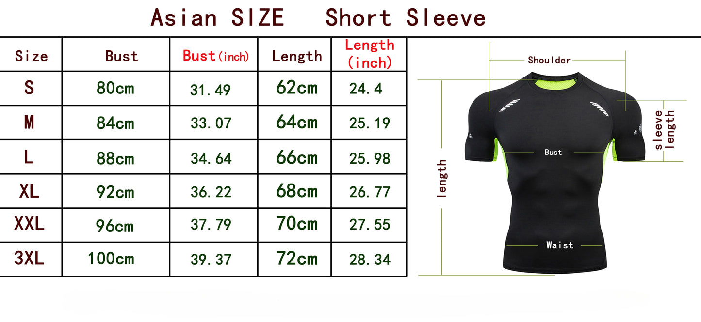 1pcs Men Long-sleeved Thermal Underwear Male Tight Fitting Fast Dry Elastic Fitness Suit Set Man Autumn Winter Sprots Wear luvshop24