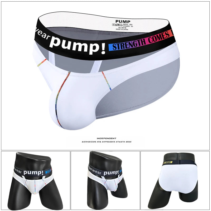 Mens Sexy Briefs Underwear Modal Comfortable Breathable Bikini Jockstrap Lingeries for Men Male Panties Calzoncillos Slip Hombre luvshop24