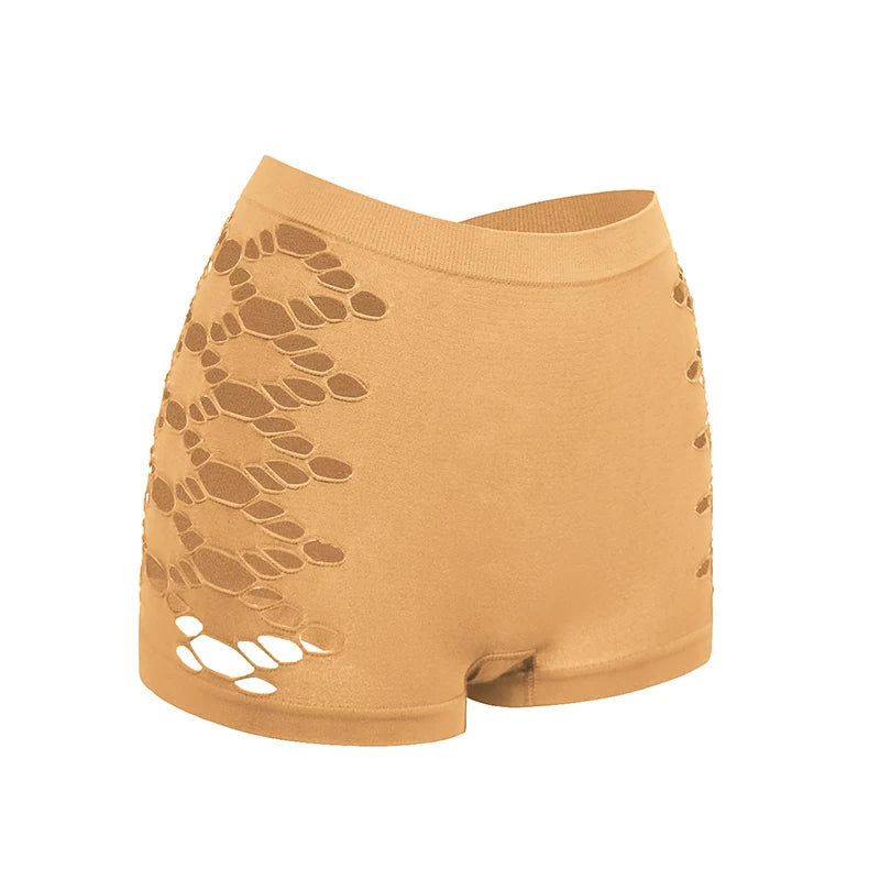 1pcs Hollow Out Sexy Women Popular Women's Boxer Underwear Lady Comfortable Safety Pants Sports Female Hipster Boyshort Panties luvshop24