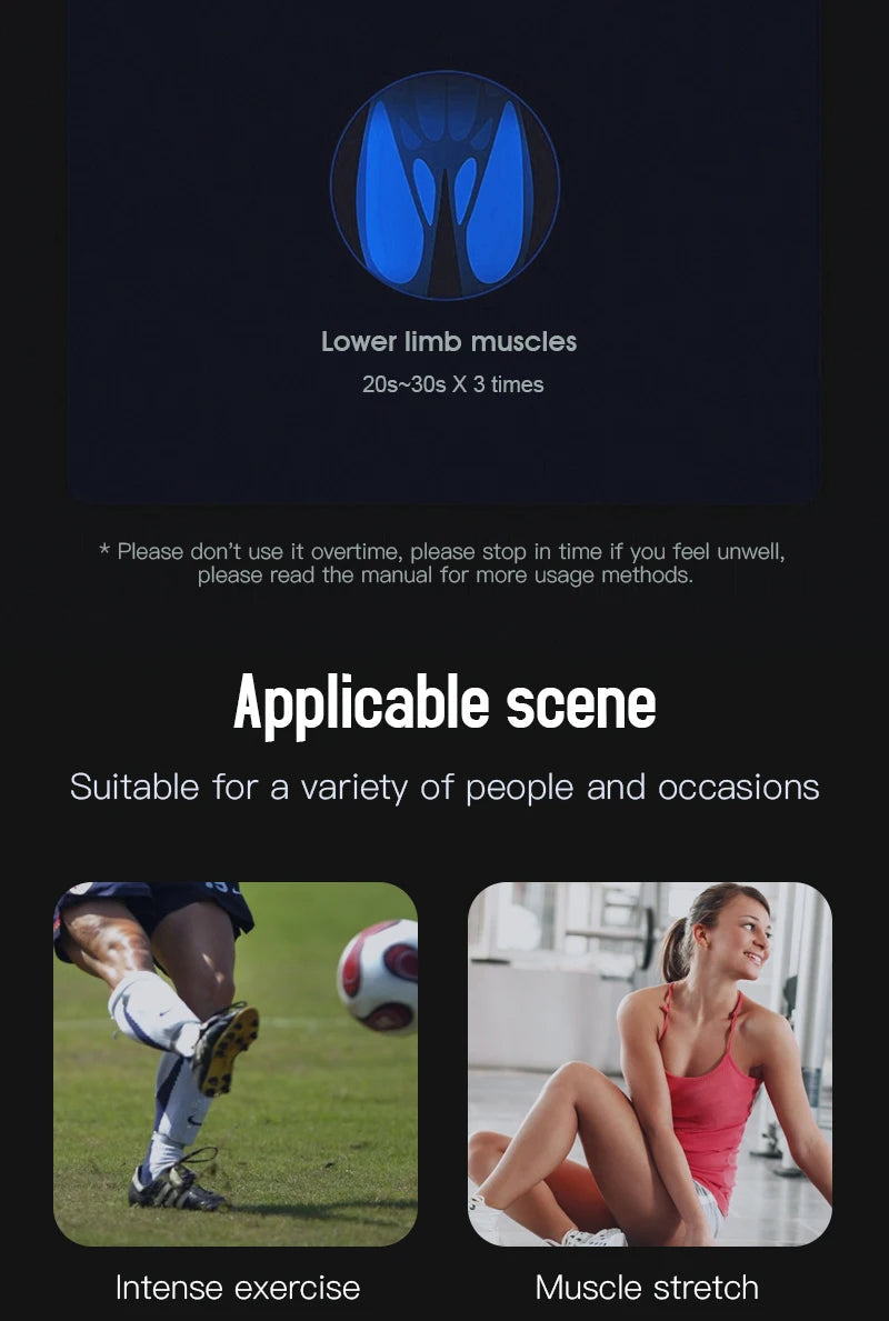 Electric Fascia Knife Vibration Body Massager Muscle Relaxation Body Lifting Hyperblade Massage Blade Tool luvshop24