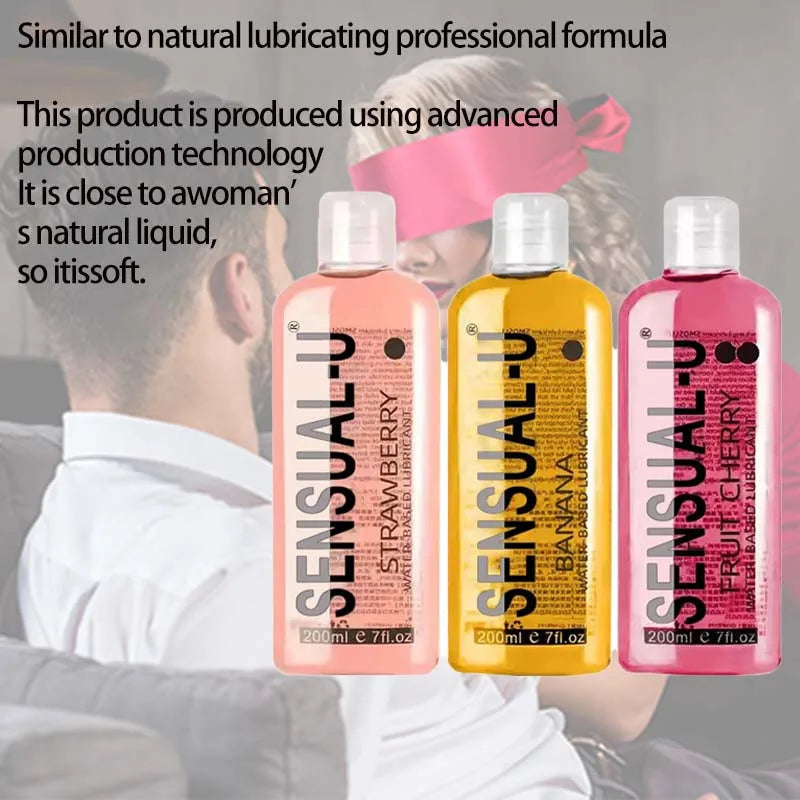 Lubricant for Sex Fruity Love Gel Anal Lubricantion Lubricants for Session Oil Water Based Lube Gay Vaginal Ora For Adult 18+ luvshop24
