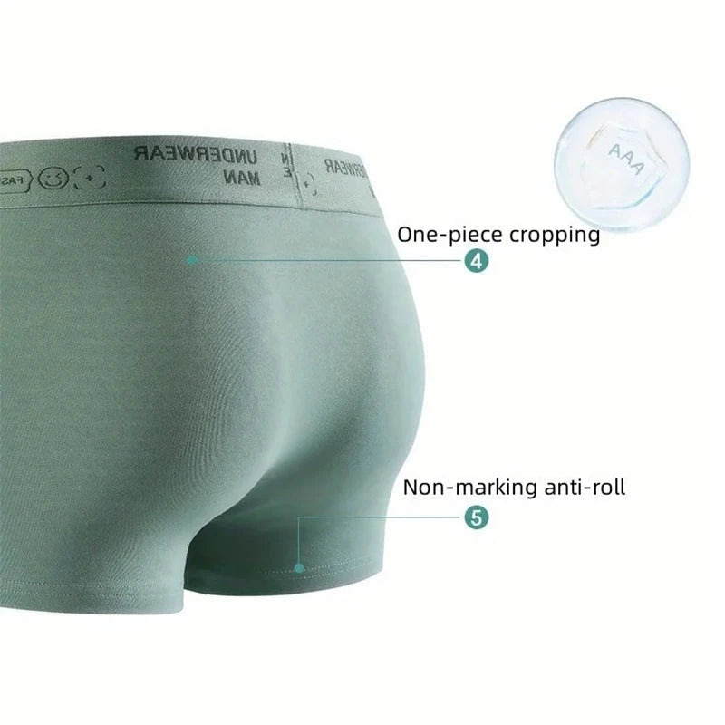 1-20Pcs Mens Underwear Male Boxers Sexy Underpants Comfortable Breathable Fashion Boys Panties Underwear Boxershorts Men luvshop24