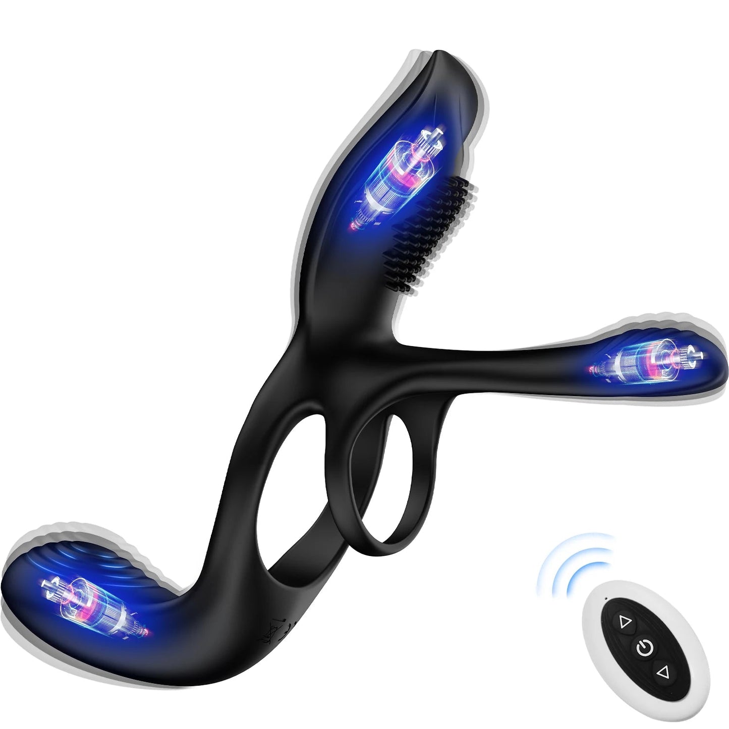 Kushor Vibrating Cock Ring Sex Toy Adult Goods For Men Ejaculation Delay Penis Extender Enlargement Male Massager Vibrator Gay luvshop24