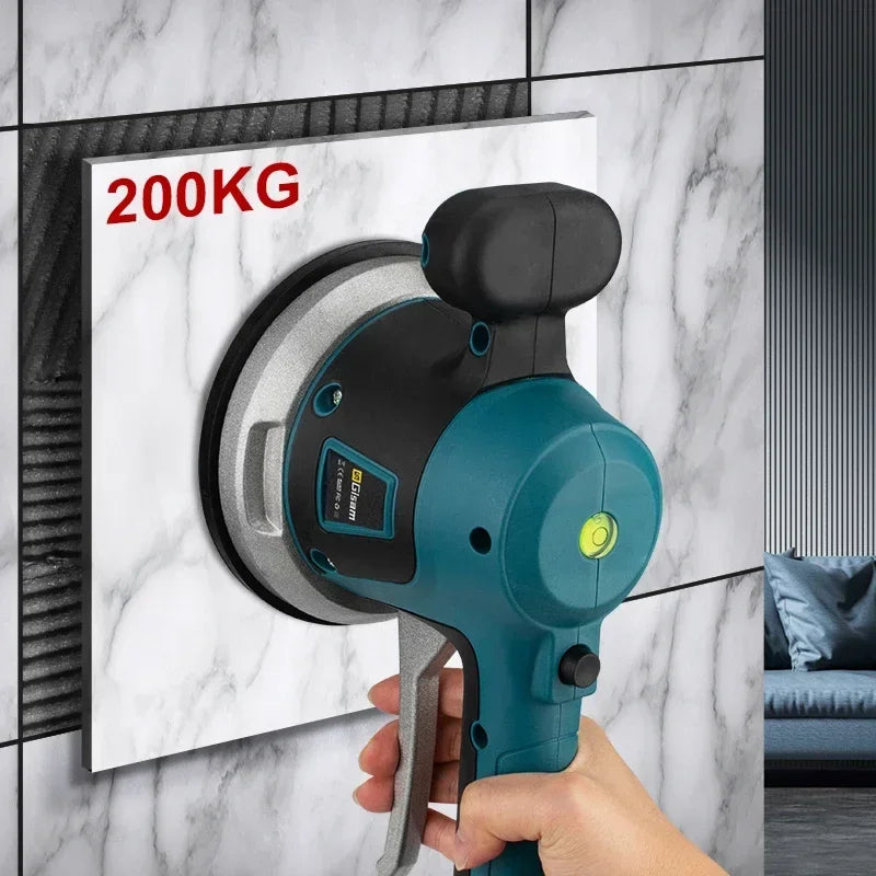 Gisam Tiler Vibrator Tiling Machine 6 Speed Tile Tiling Machine Automatic Tile Leveling Absorb Power Tool For Makita 18V Battery luvshop24