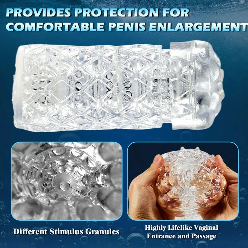 Water Penis Enlarge Vacuum Pump Sex Toys Male Electric Penis Enlargement Extend Pump Automatic Suction Stronger Bigger Erections luvshop24