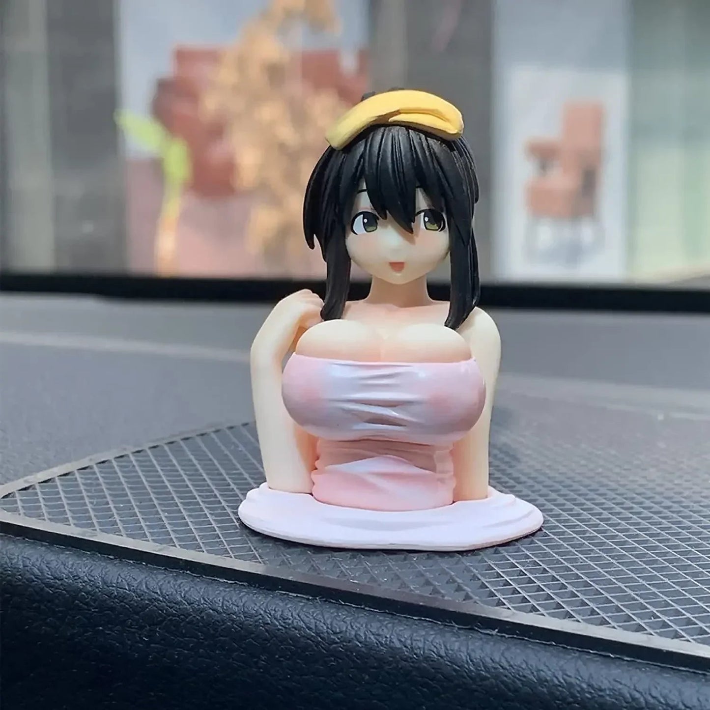 1pc Sexy Anime Shaking Boobs Console Dashboard Interior Accessory Girls Boys Adult Figure Collection Model Doll Toys luvshop24