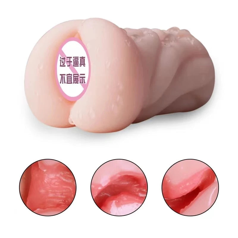Sex Toys For Men Realistic Deep Throat Male Masturbator Silicone Artificial Mouth Vagina Anal Erotic Oral Sex Masturbator luvshop24