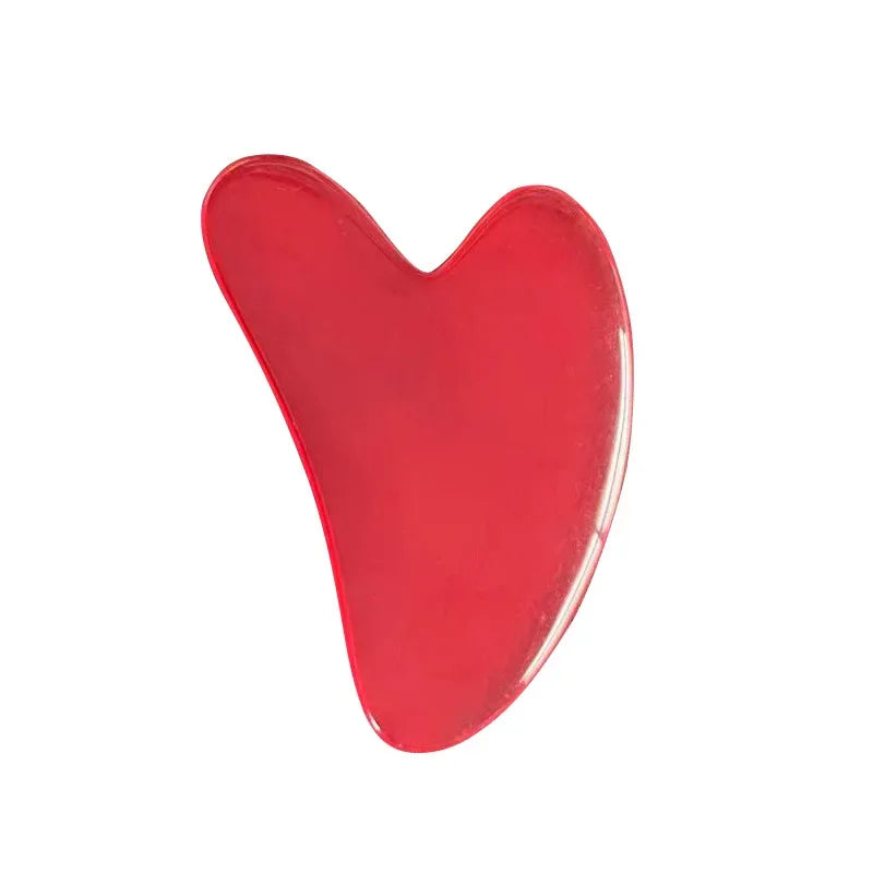 1Pcs Beeswax Guasha Scraping Massage Scraper Face Massager Acupuncture Gua Sha Board Acupoint Face Eye Care SPA Massage Tool luvshop24
