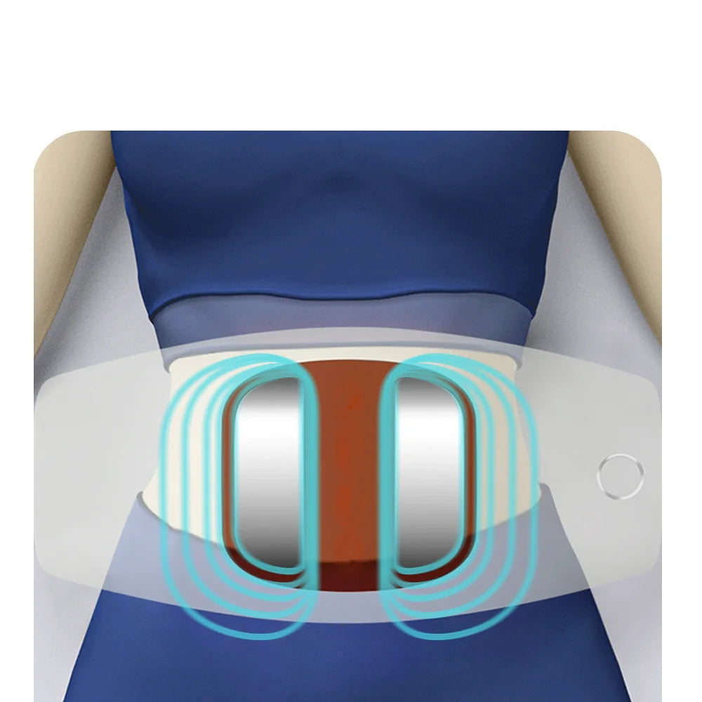 Electric Lumbar Traction Massager Adjustable Vibration Waist Massager Waist Spine Support Back Massage Machine Waist masajeador luvshop24