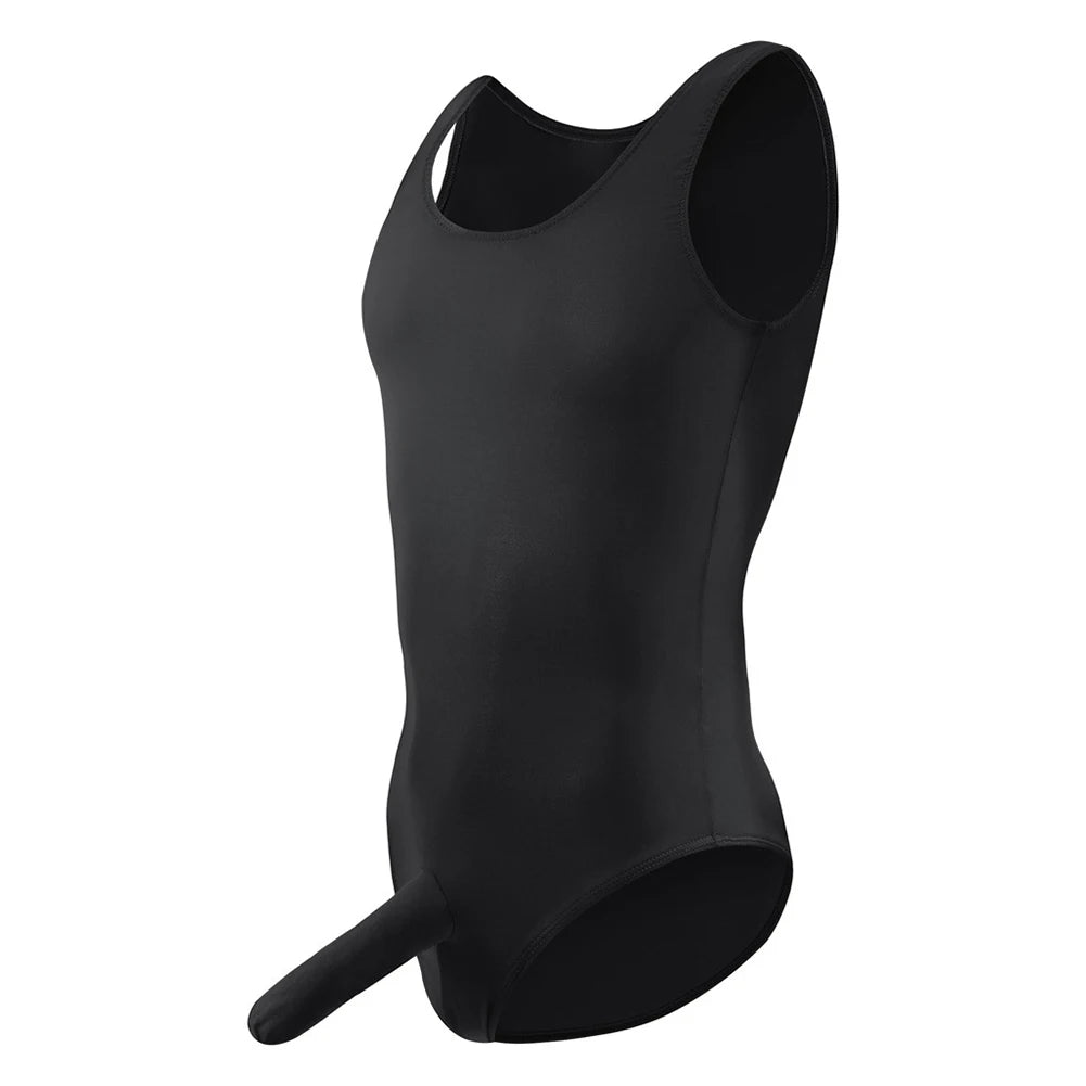 Mens Sexy Underwear Bodysuit Body Shaper Slimming Undershirt Leotard Wear Erotic Hombre Male Lingerie Tanga Erotic Lingerie luvshop24