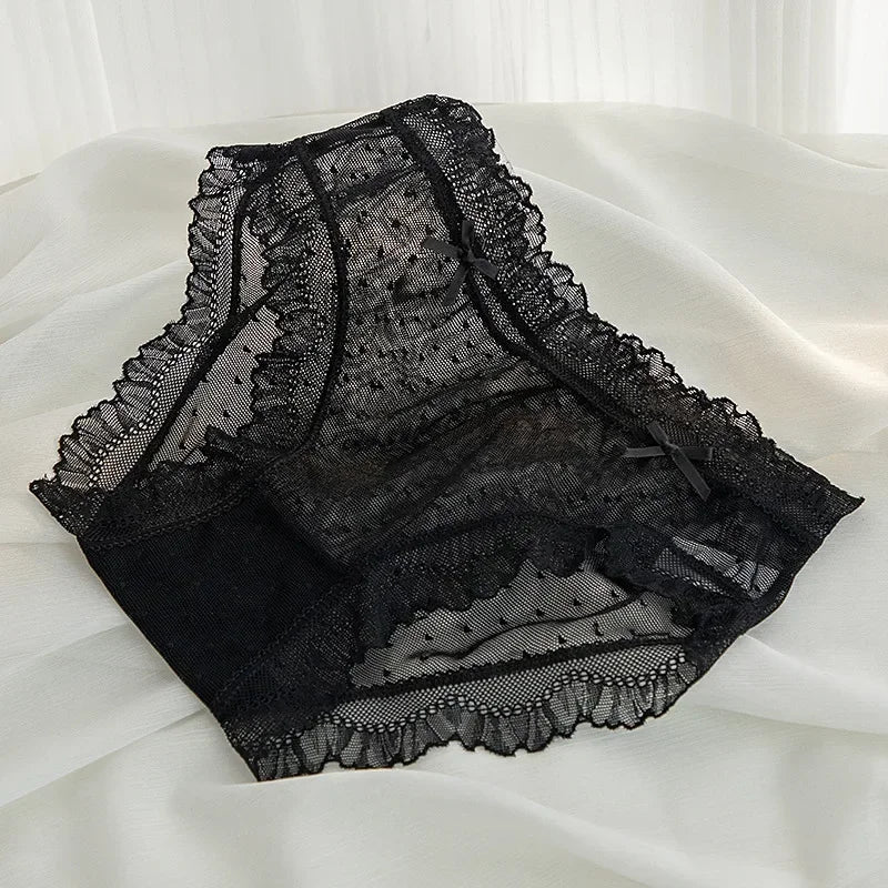 2024 Summer New Lace Sexy Women's Underwear Ultra Thin Breathable Comfortable Traceless Underwear Bragas Трусы 팬티 Белье luvshop24