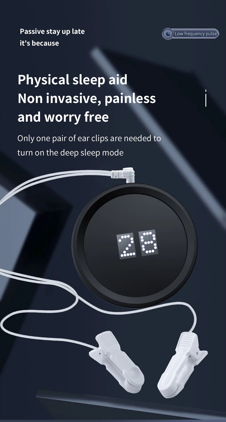 Insomnia Anxiety Depression Ces Therapy Device Anxiety Electronic Acupuncture Apparatus Sleeping Aid Device luvshop24