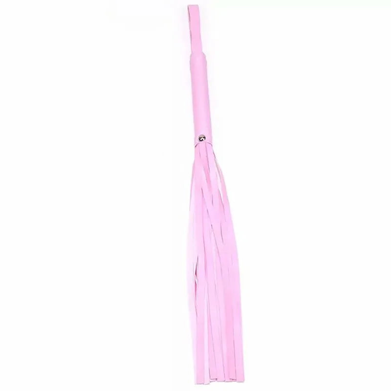 High Quality Pu Leather Pimp Whip Racing Riding Crop Party Flogger Hand Cuffs Queen Black Horse Riding Whip Sports Horsewhip luvshop24