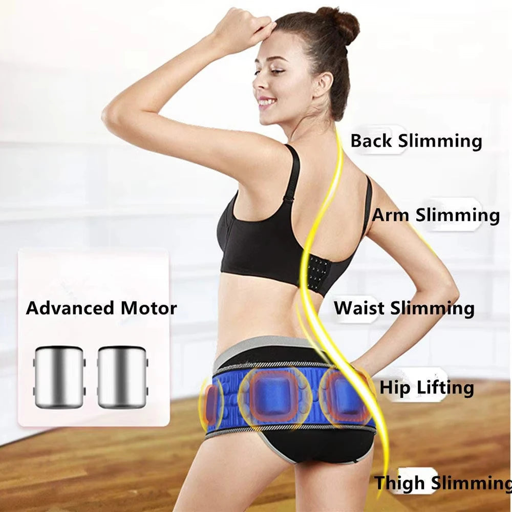 X5 Slimming Belt Vibration Fat Shake Machine Lazy Sports Fat Burning and Reducing Massager Massage Belt Muscle Stimulator luvshop24