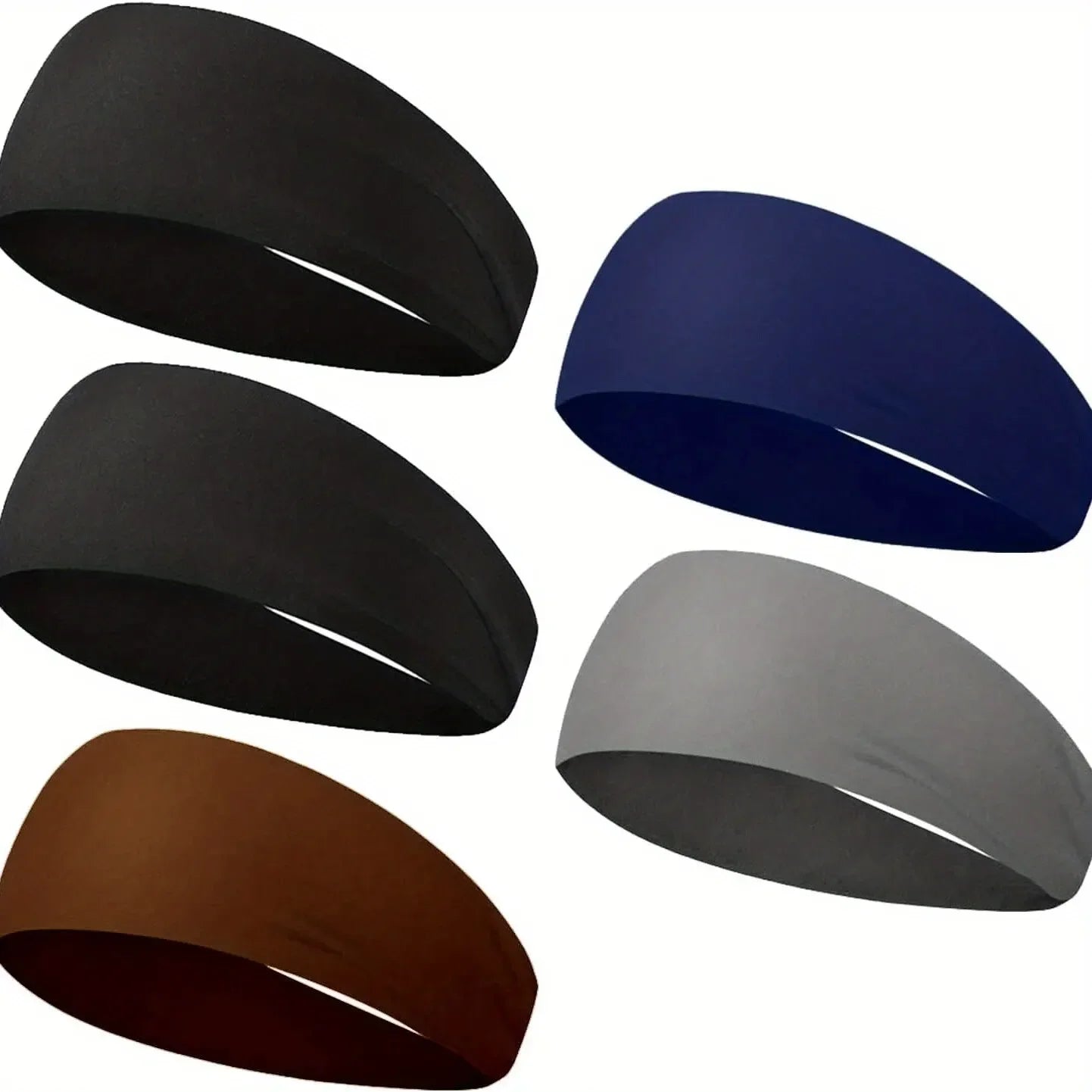 2 Pairs Sport Anti Sweat Hairband Running Fitness Forehead Protector Spring Summer Outdoor Headband luvshop24