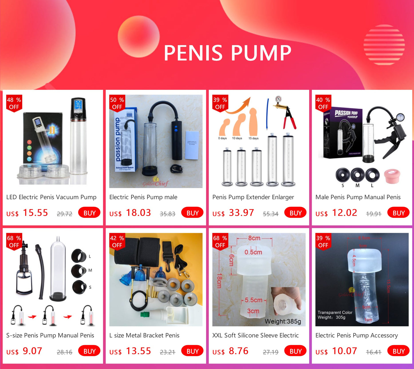 XXL Soft Silicone Sleeve Electric Penis Pump Accessory Enlargement Device Replacement Seal Stretchable dick Cover Masturbation luvshop24