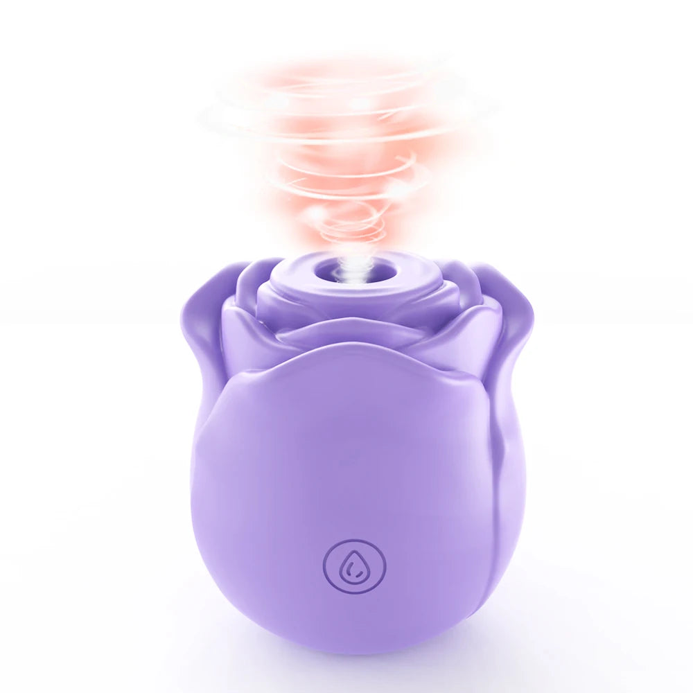 Rose Shape Vagina Sucking Vibrator Nipple Massager Clitoral Vacuum Stimulator Vibrating Female Masturbator Sex Toys for Adults luvshop24