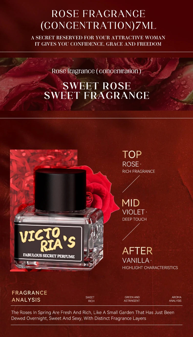 Women's exquisite private perfume set, elegant appearance, fresh and charming date perfume, lover's gift luvshop24