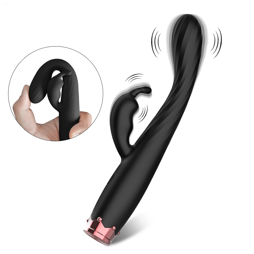 Beginner G-Spot Vibrator for Women Vagina Rabbit Vibrator Clitoris Stimulator Female Masturbator Adult Goods Sex Toy for Women luvshop24